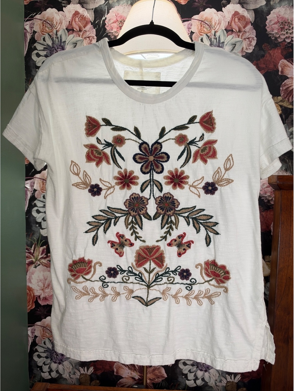 Fall Embroidered Tee